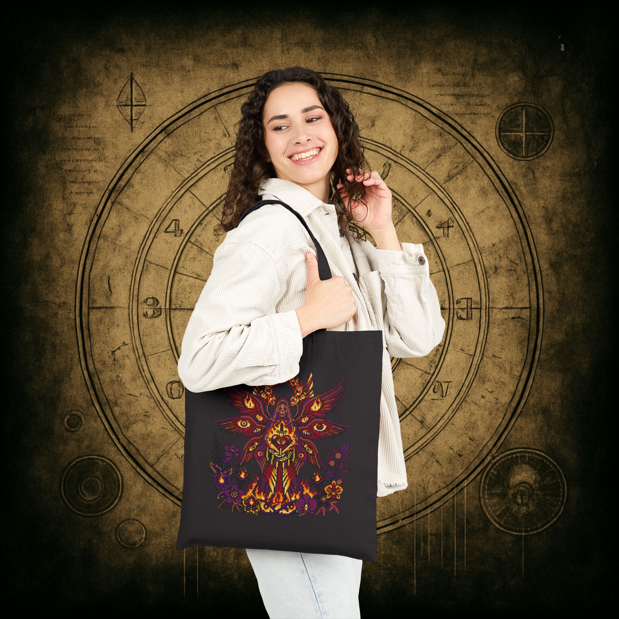 Fallen Seraphim Dusk Tote Bag - Image 3