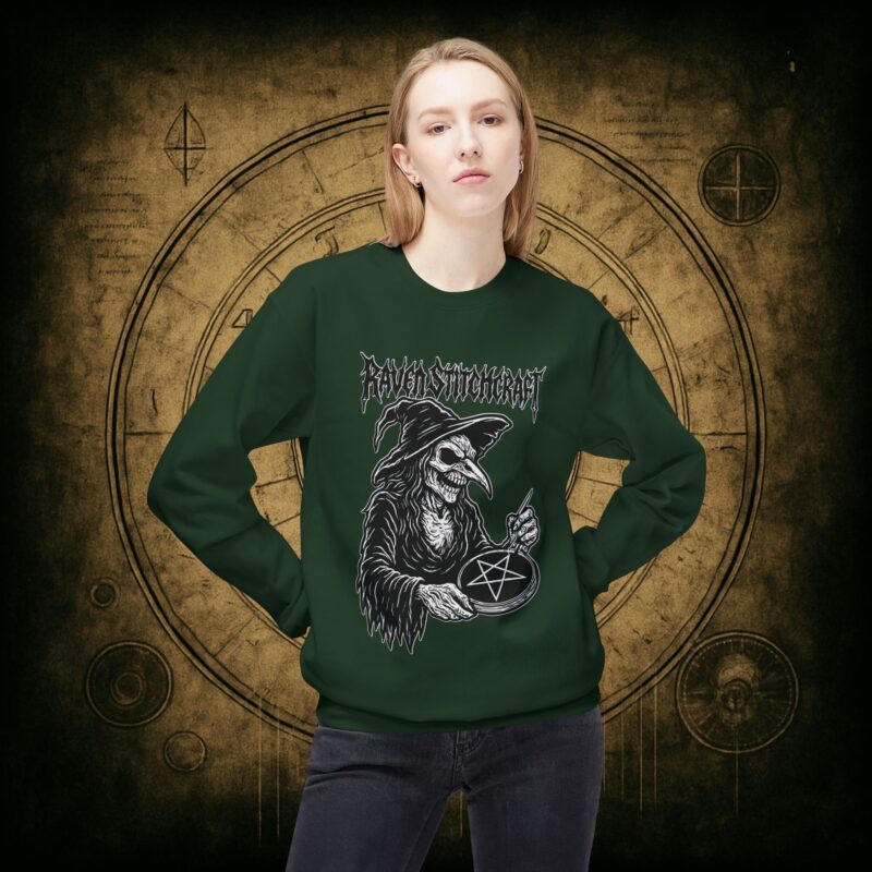 Raven Stitcher Unisex Sweatshirt - Image 17