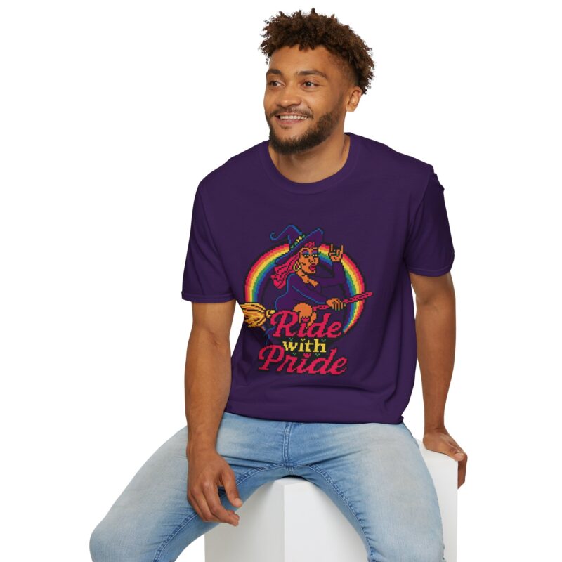Ride with Pride Unisex T-Shirt - Image 62