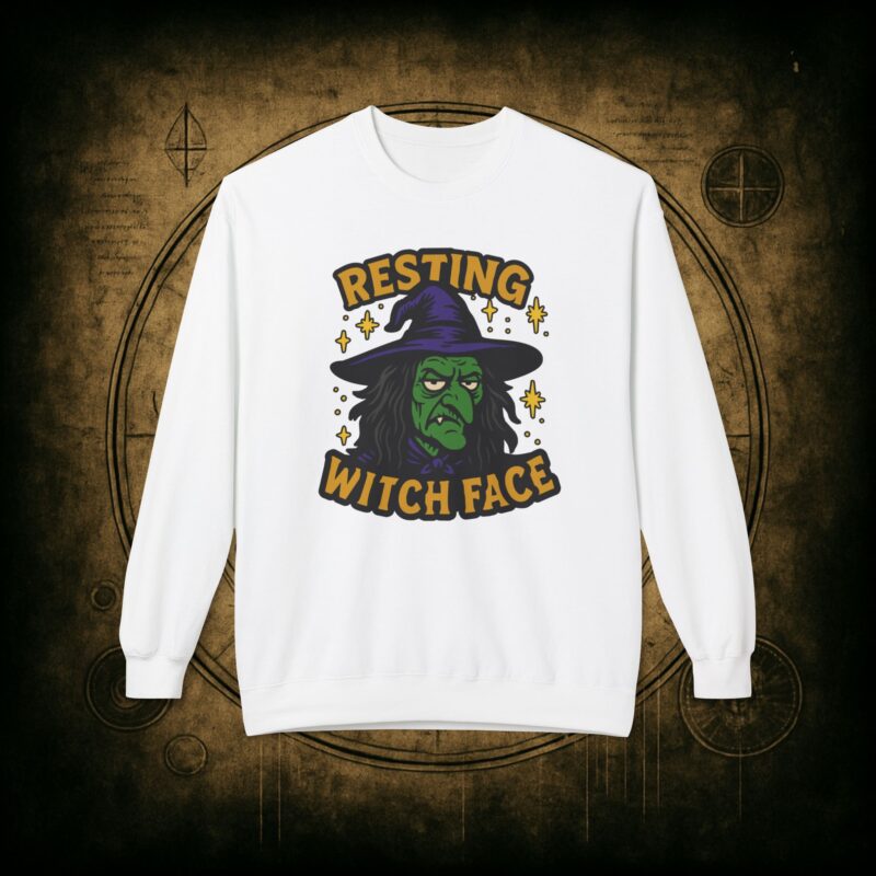 Resting Witch Face Unisex Sweatshirt - Image 7