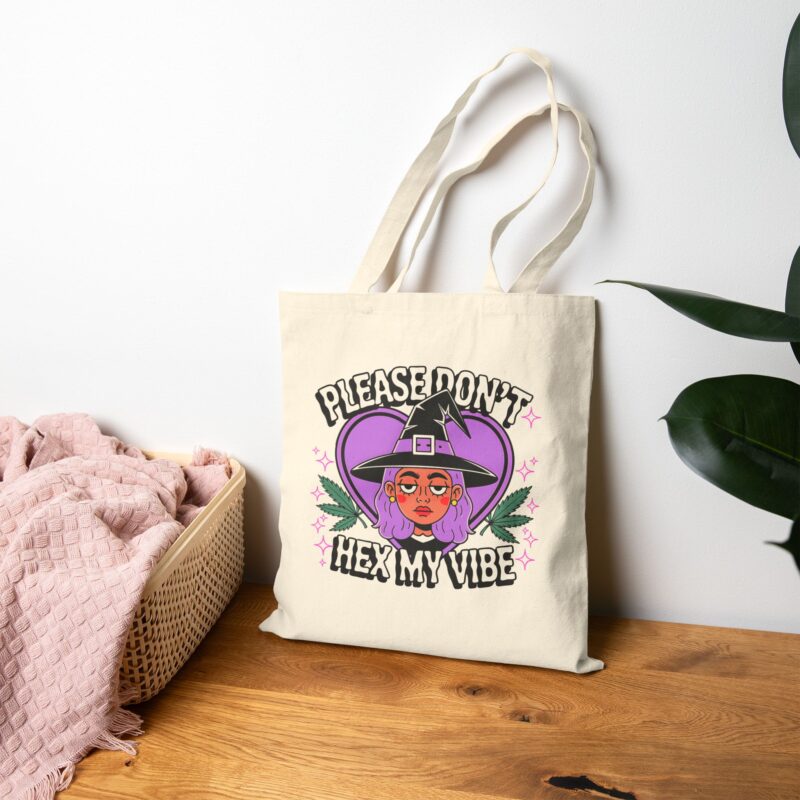 Don’t Hex My Vibe Tote Bag - Image 6