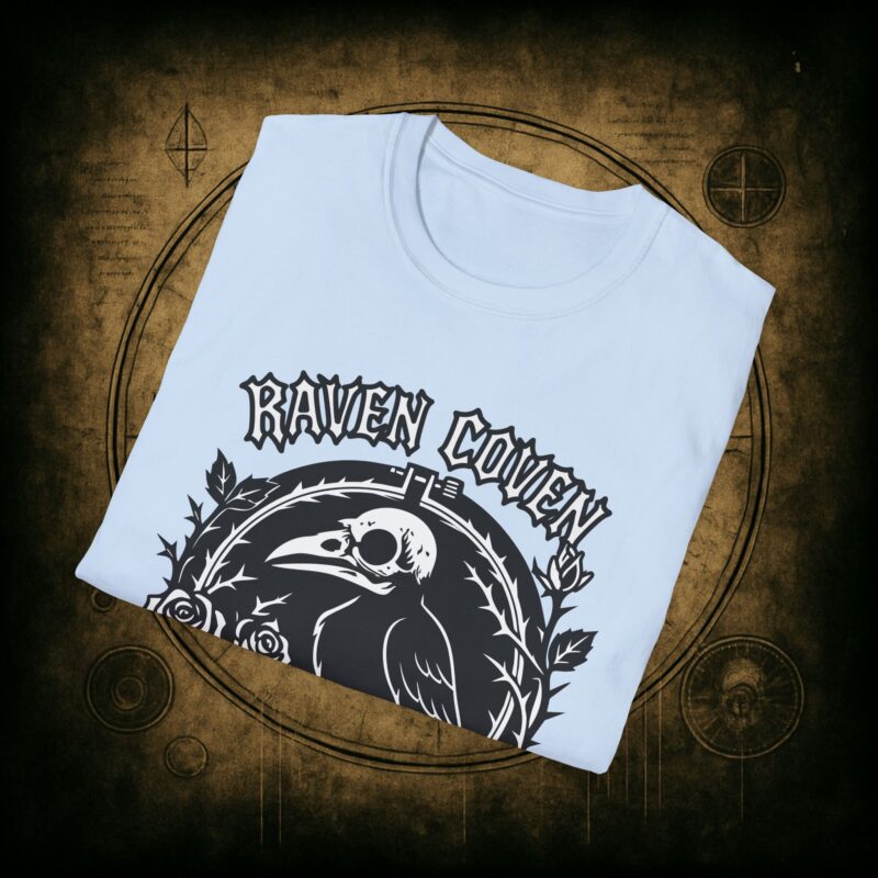 Raven of the Coven Raven Unisex T-Shirt - Image 49