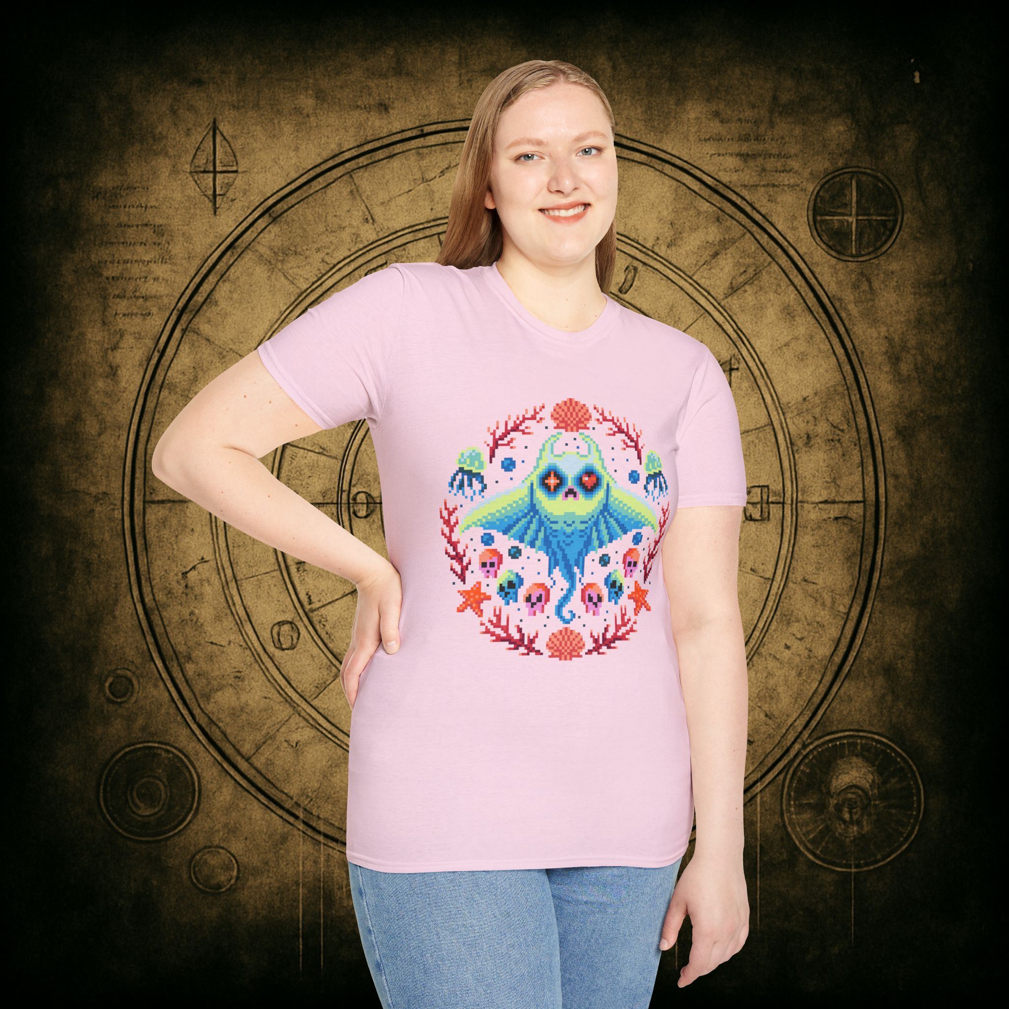 Manta Ray Unisex T-Shirt - Image 69