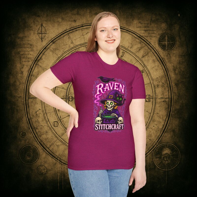 Raven Stitch Craft Brewing Unisex T-Shirt - Image 45