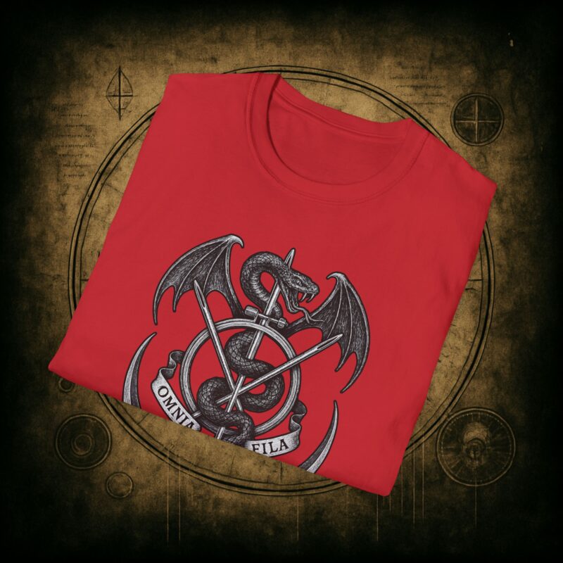 Omnia Sunt Fila Unisex T-shirt - Image 69