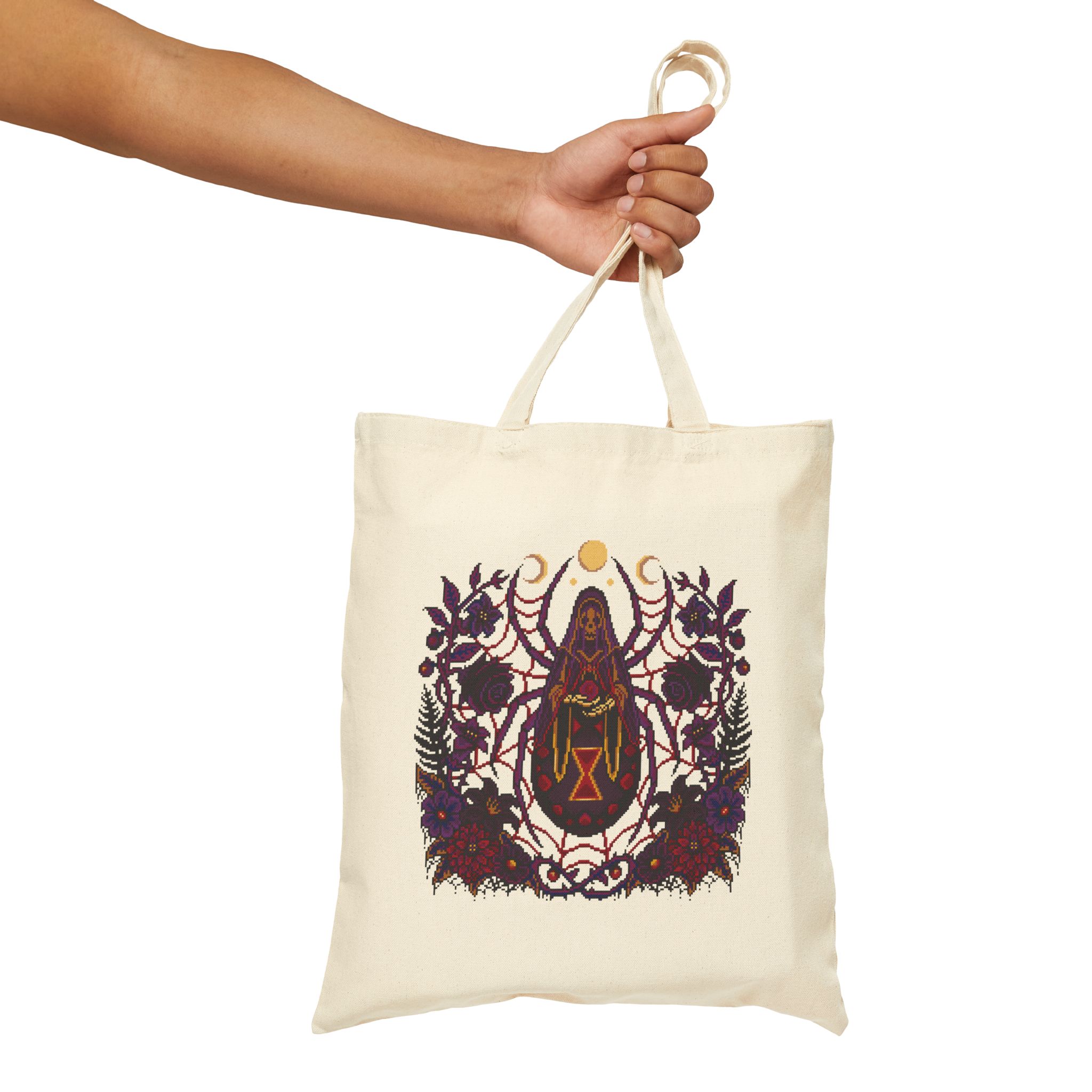 Black Widow Dusk Tote Bag - Image 12