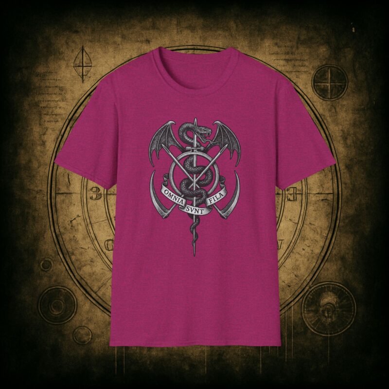 Omnia Sunt Fila Unisex T-shirt - Image 38