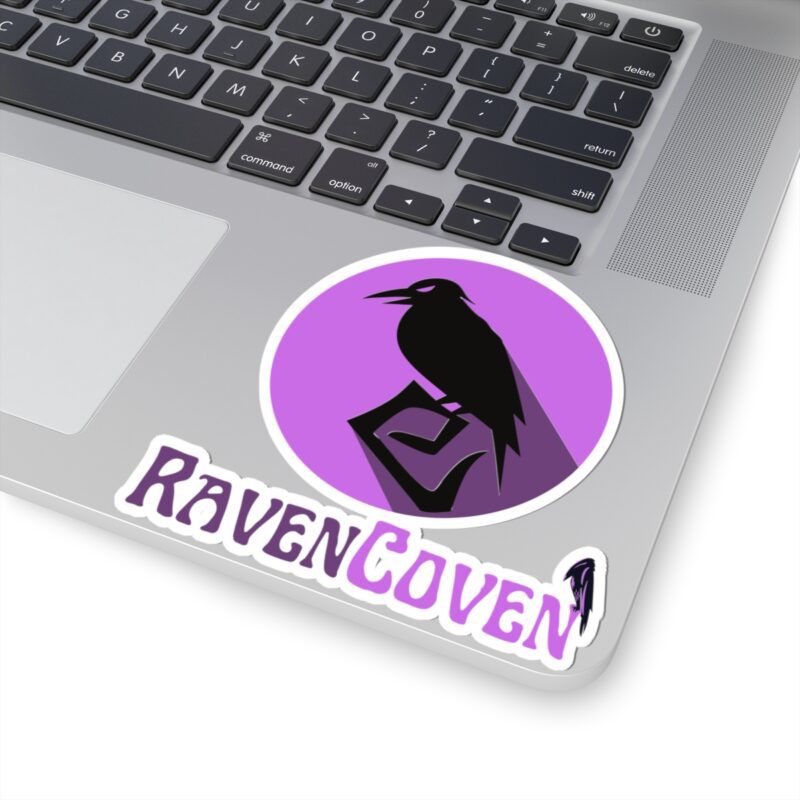 Raven Coven Logo Kiss-Cut Sticker - Image 2