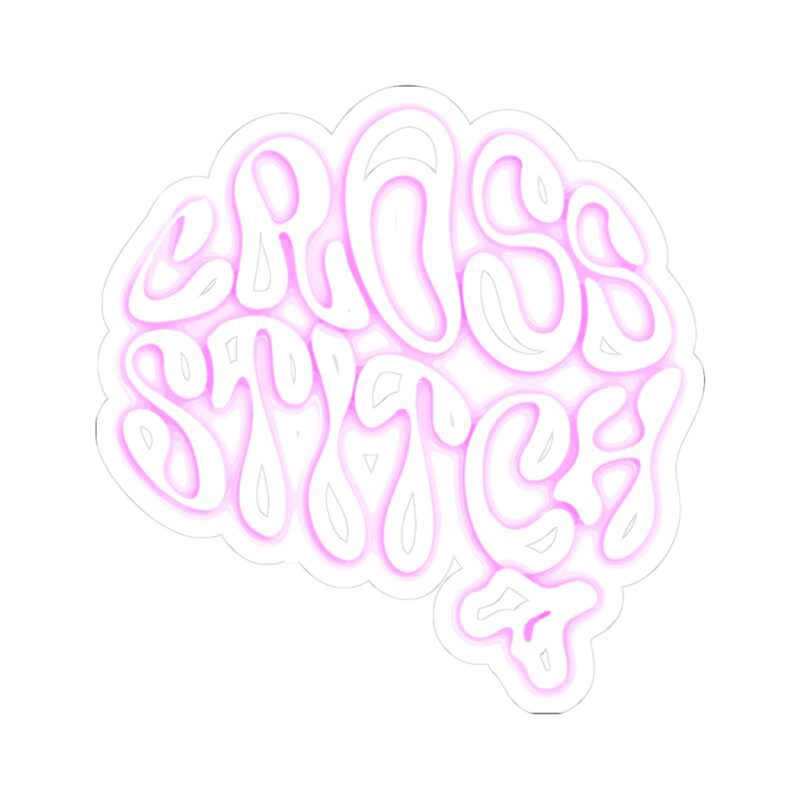 Cross Stitch Mind Kiss-Cut Sticker - Image 13