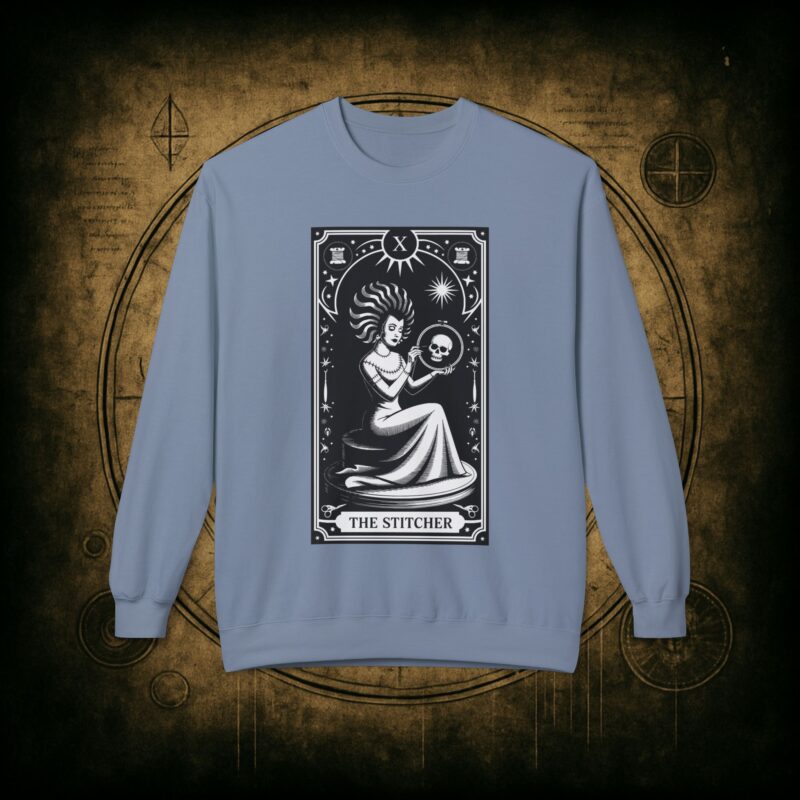 The Stitcher Tarot Unisex Sweatshirt - Image 25
