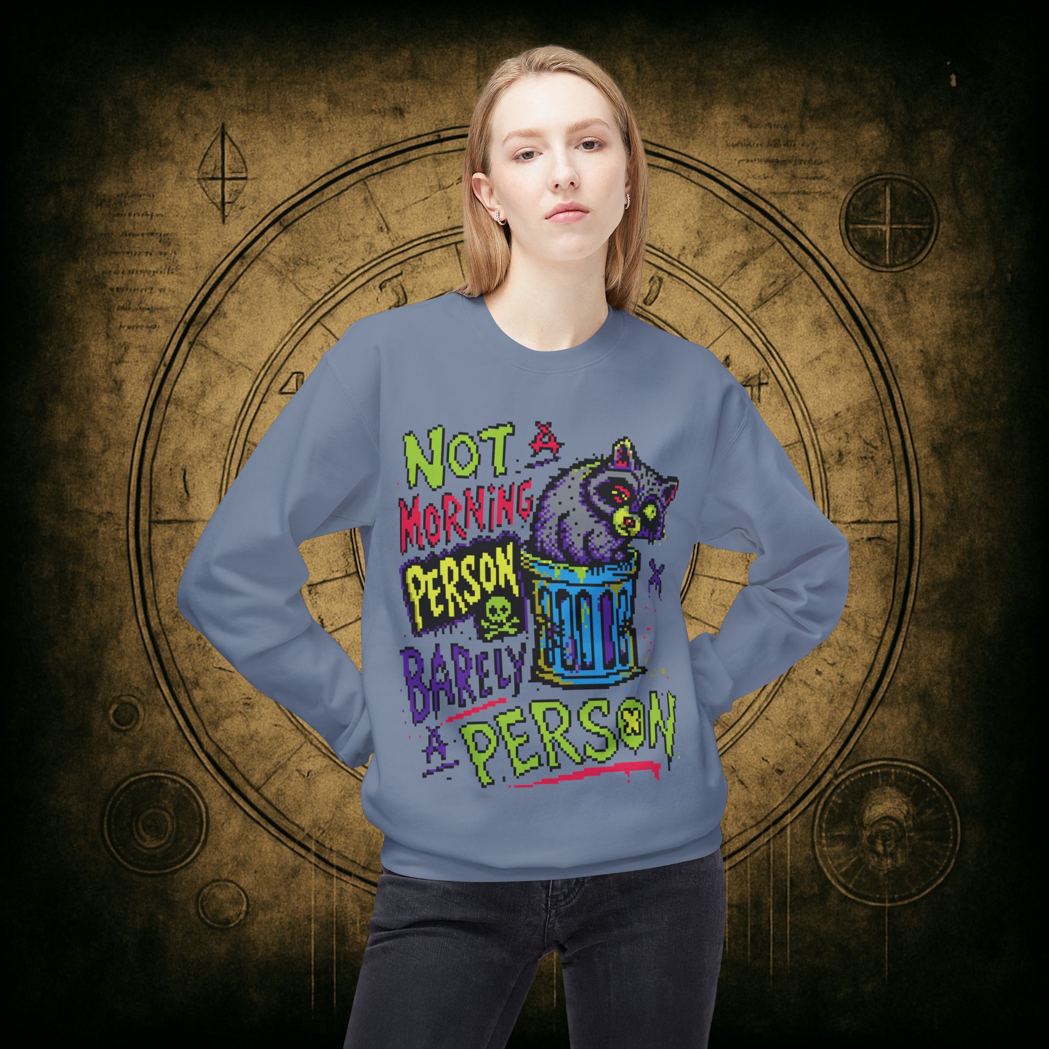 Not A Morning Person Sweatshirt - Image 34