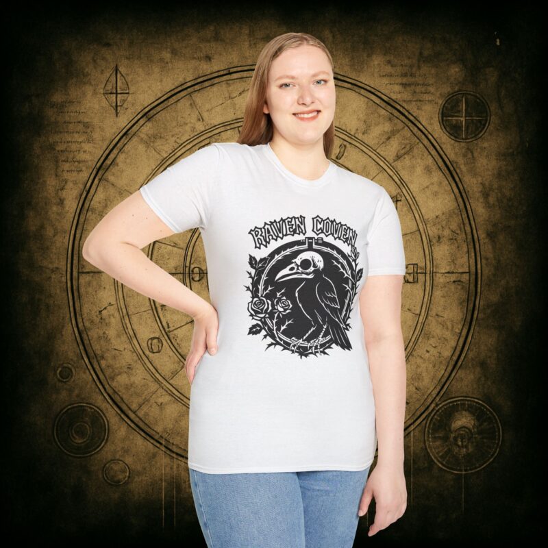 Raven of the Coven Raven Unisex T-Shirt - Image 20