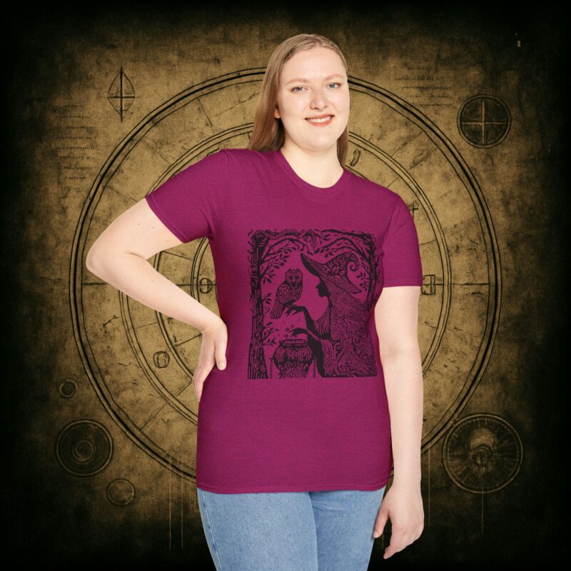 Wood Witch 2 Unisex T-Shirt - Image 40
