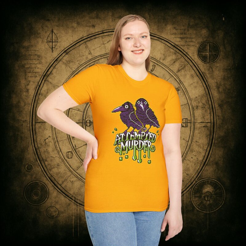 Attempted Murder Unisex T-Shirt - Image 34