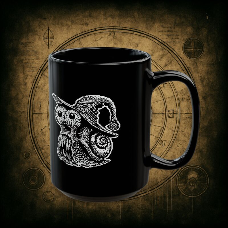 Zombie Snail Ceramic Mug - Image 7