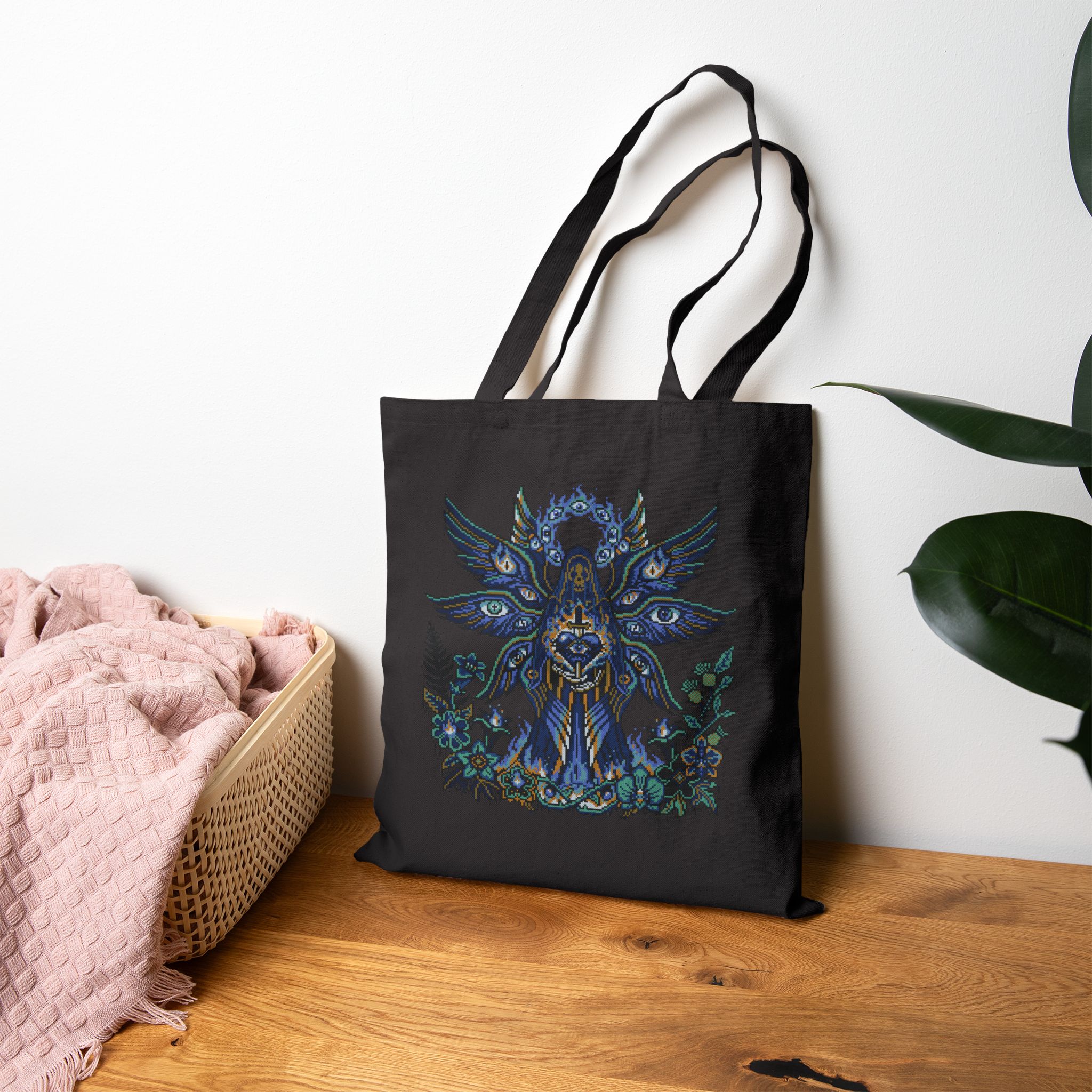 Fallen Seraphim Night Tote Bag - Image 6
