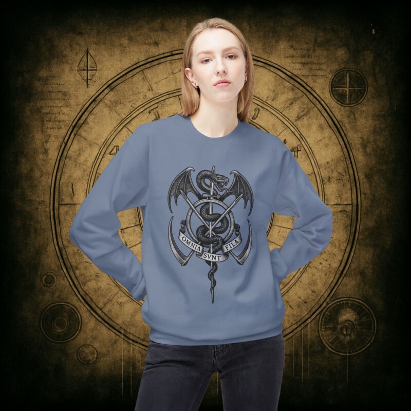 Omnia Sunt Fila Unisex Sweatshirt - Image 26