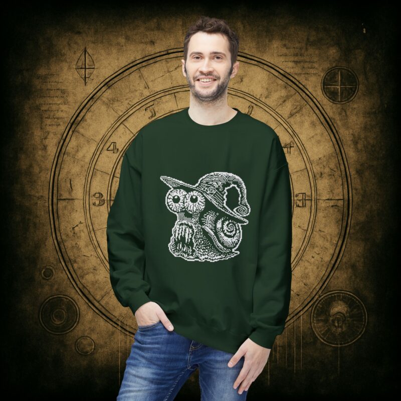 Zombie Snail Unisex Sweatshirt - Image 18