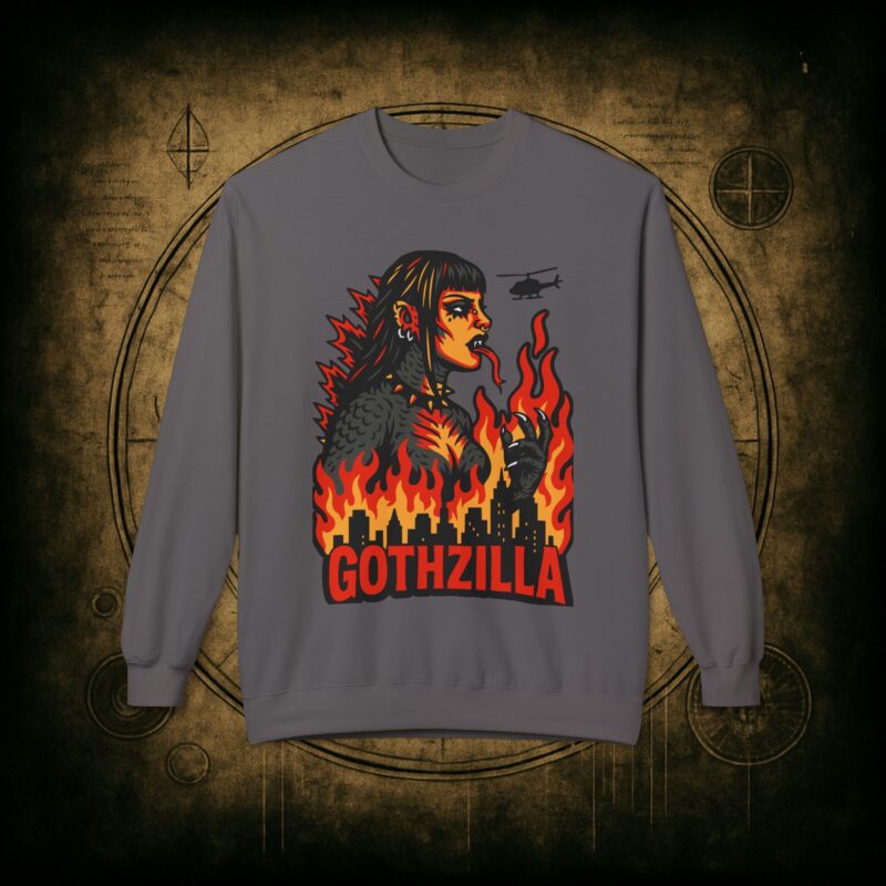 Gothzilla Unisex Sweatshirt - Image 28