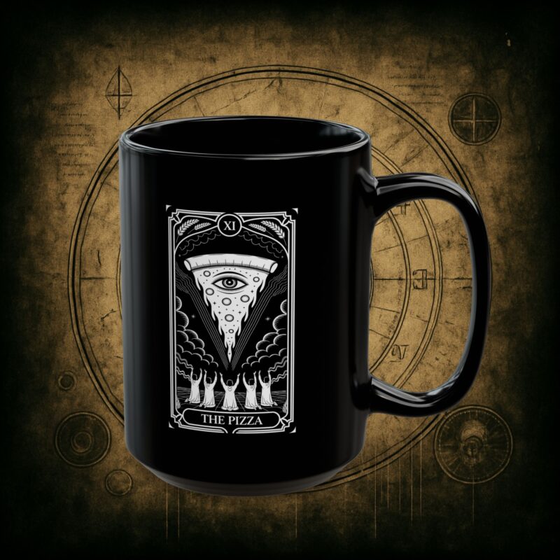 The Pizza Tarot Ceramic Mug - Image 7