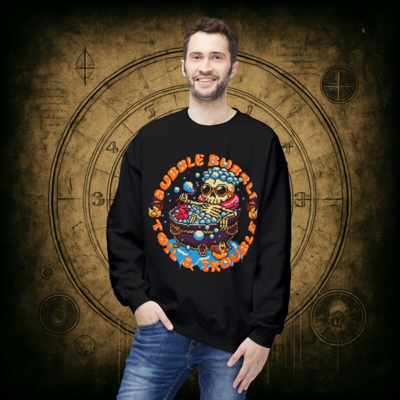 Bubble Bubble Unisex Sweatshirt - Image 3