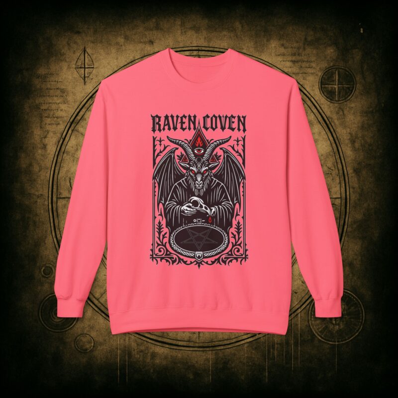 Raven Coven Initiation Unisex Sweatshirt - Image 40