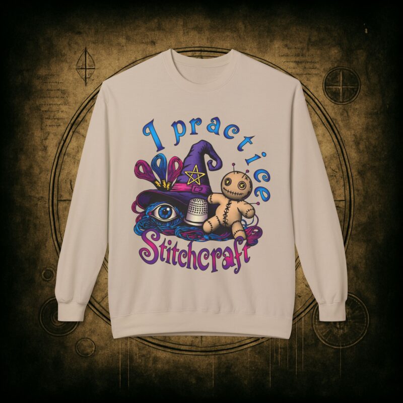 I Practice Stitchcraft Unisex Sweatshirt - Image 13