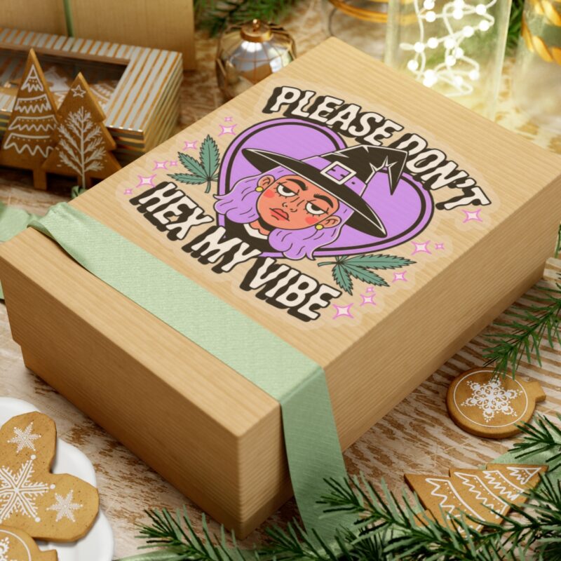 Don’t Hex My Vibe Kiss-Cut Sticker - Image 21
