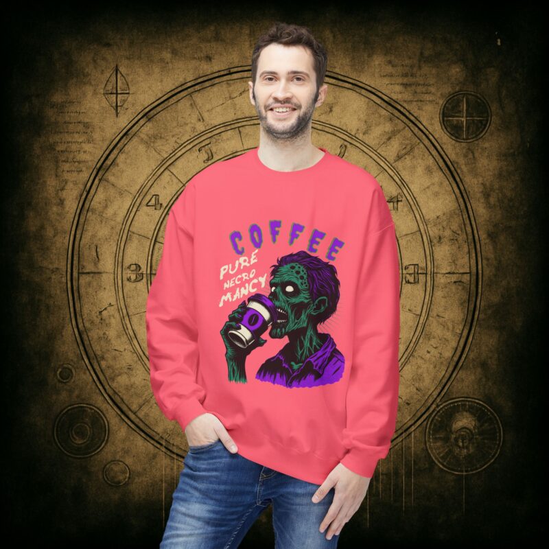 Zombie Coffee Necromancy Sweatshirt - Image 42