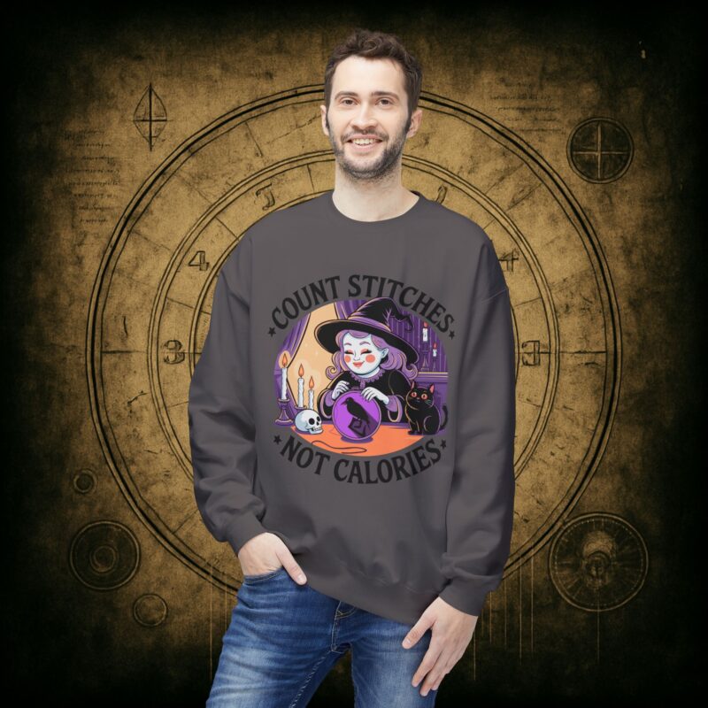 Count Stitches Unisex Sweatshirt - Image 30