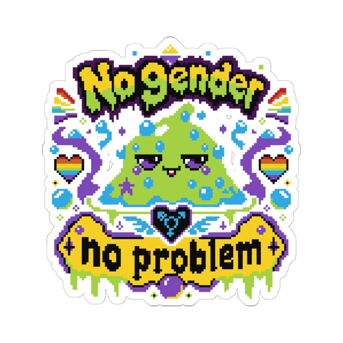 No Gender Kiss-Cut Sticker - Image 22