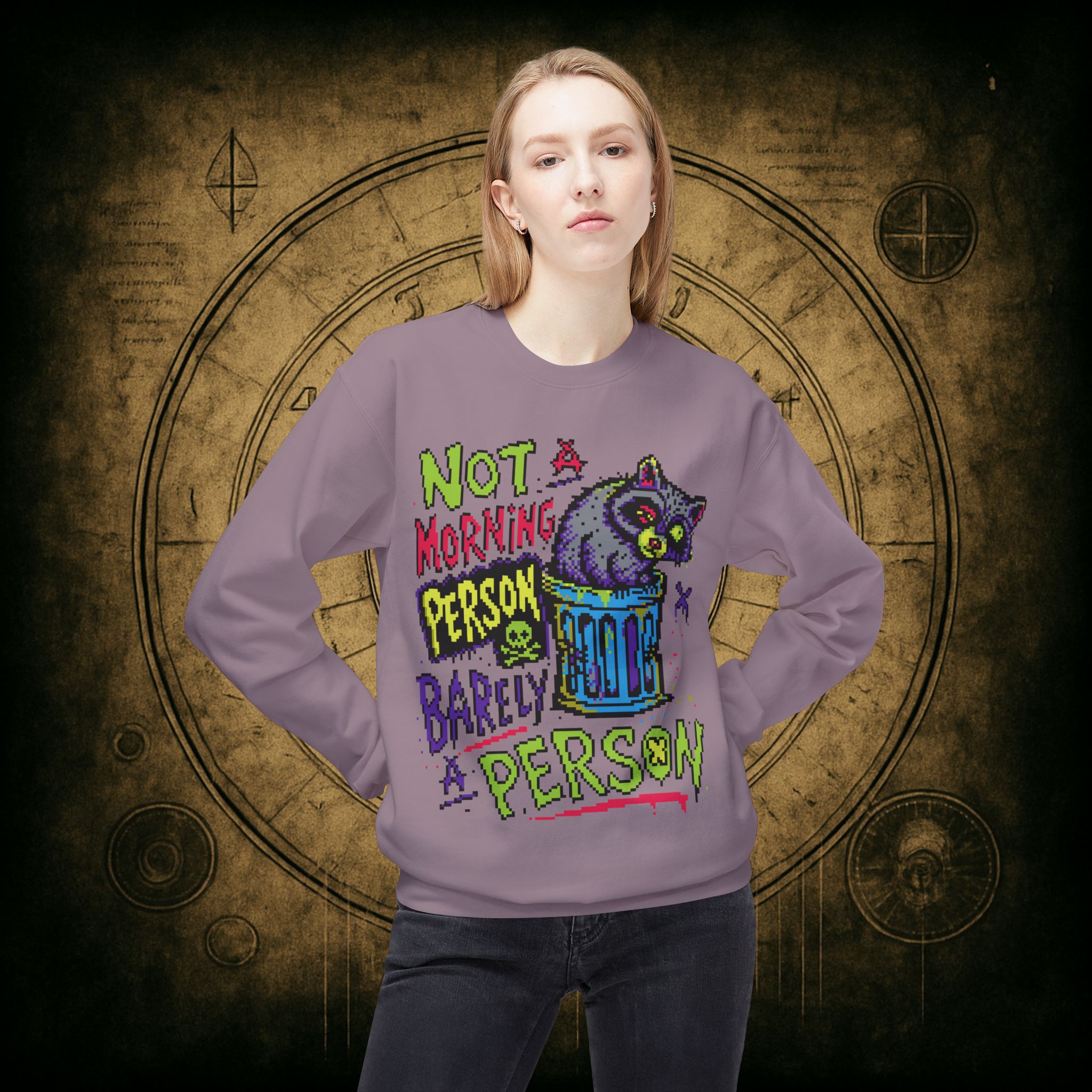 Not A Morning Person Sweatshirt - Image 50