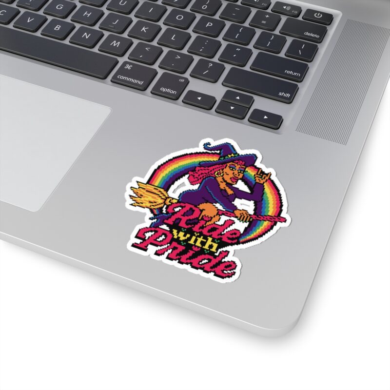 Ride with Pride Kiss-Cut Sticker - Image 14
