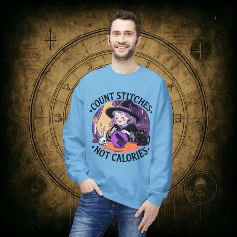 Count Stitches Unisex Sweatshirt - Image 24