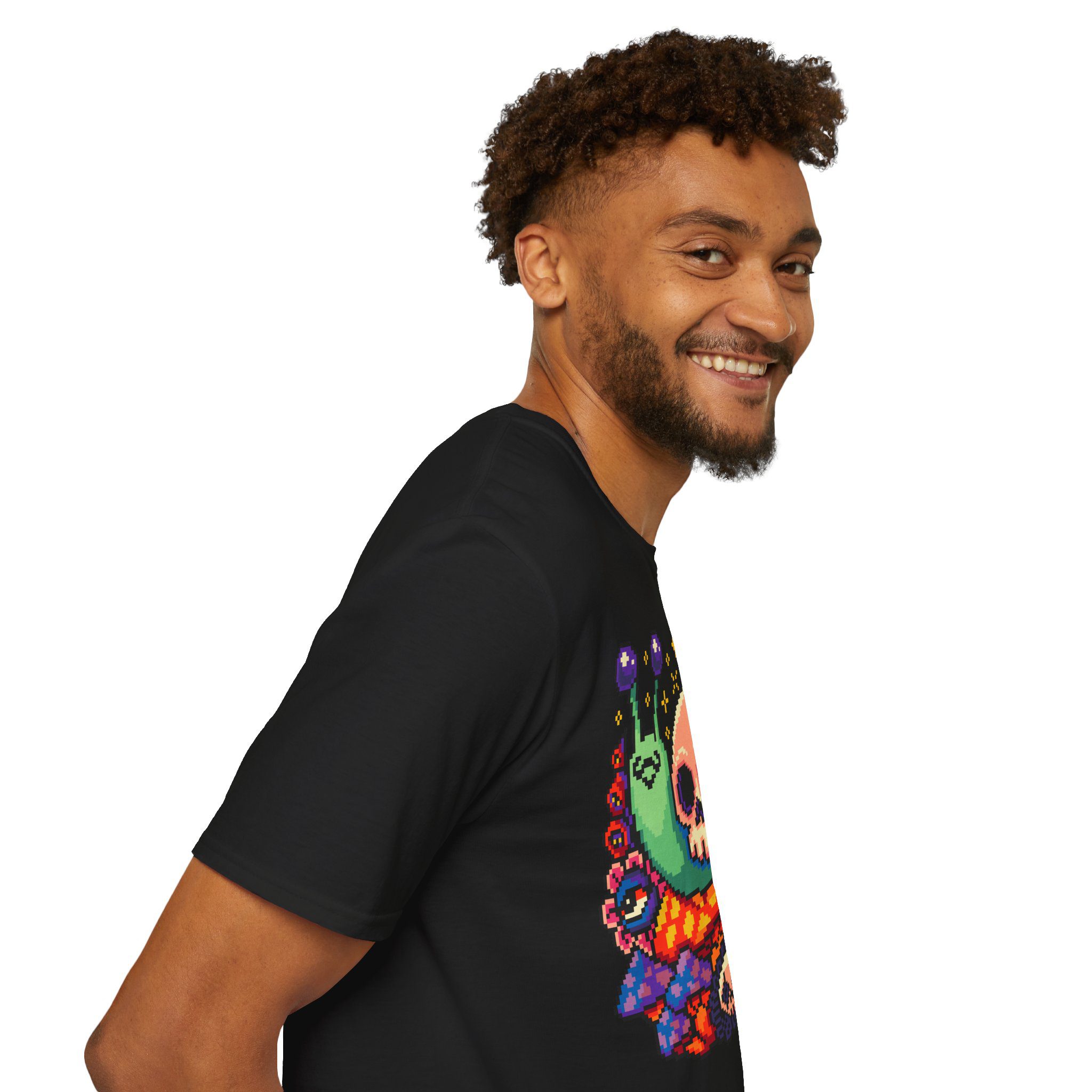 Skull Snail Unisex T-Shirt - Image 16