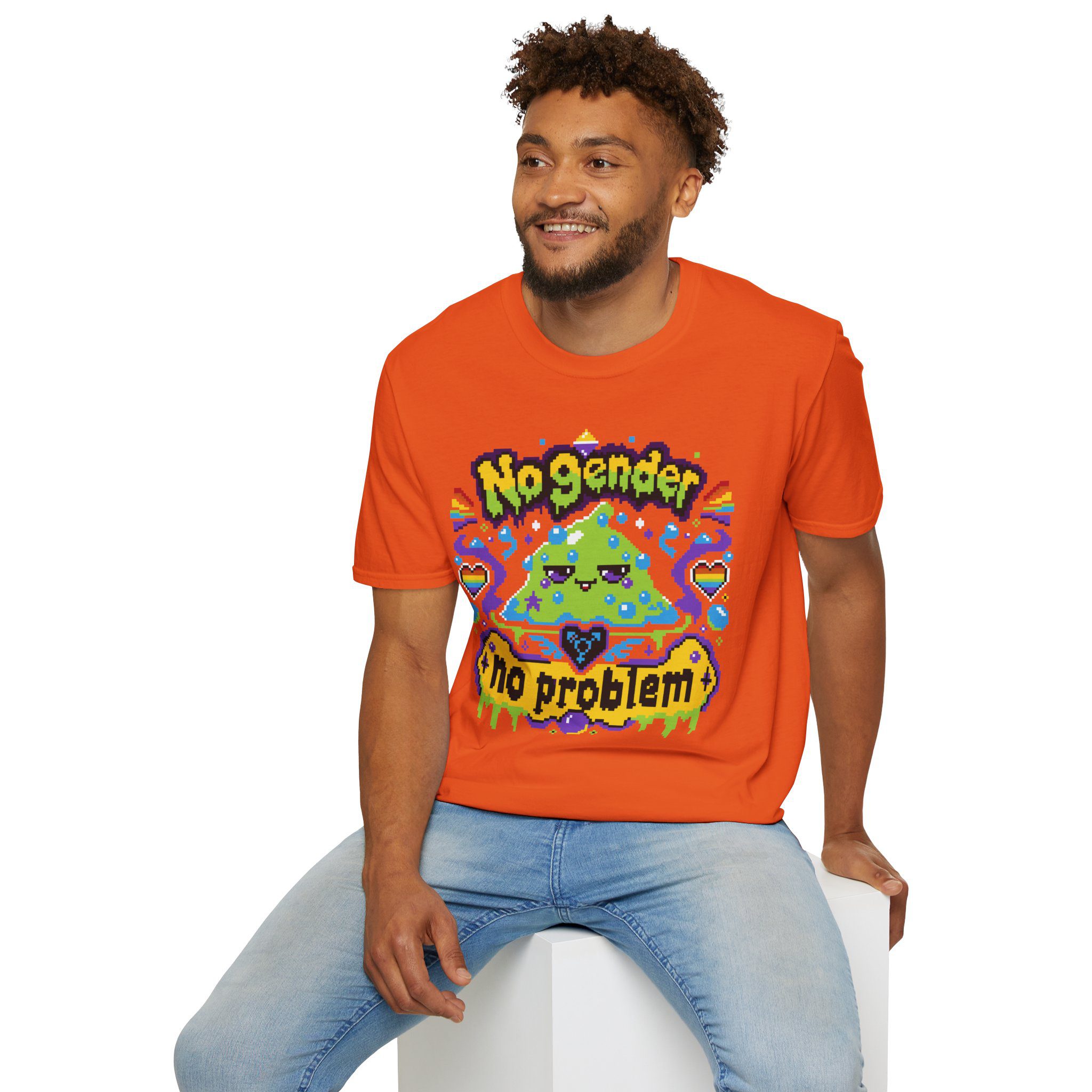 No Gender Unisex T-Shirt - Image 23