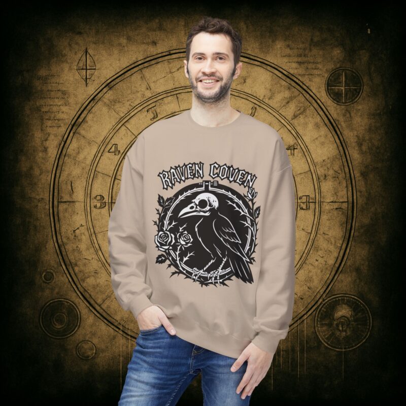 Raven of the Coven Raven Unisex Sweatshirt - Image 15