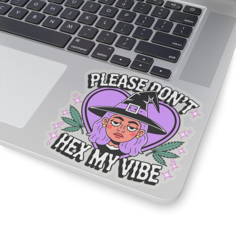 Don’t Hex My Vibe Kiss-Cut Sticker - Image 17
