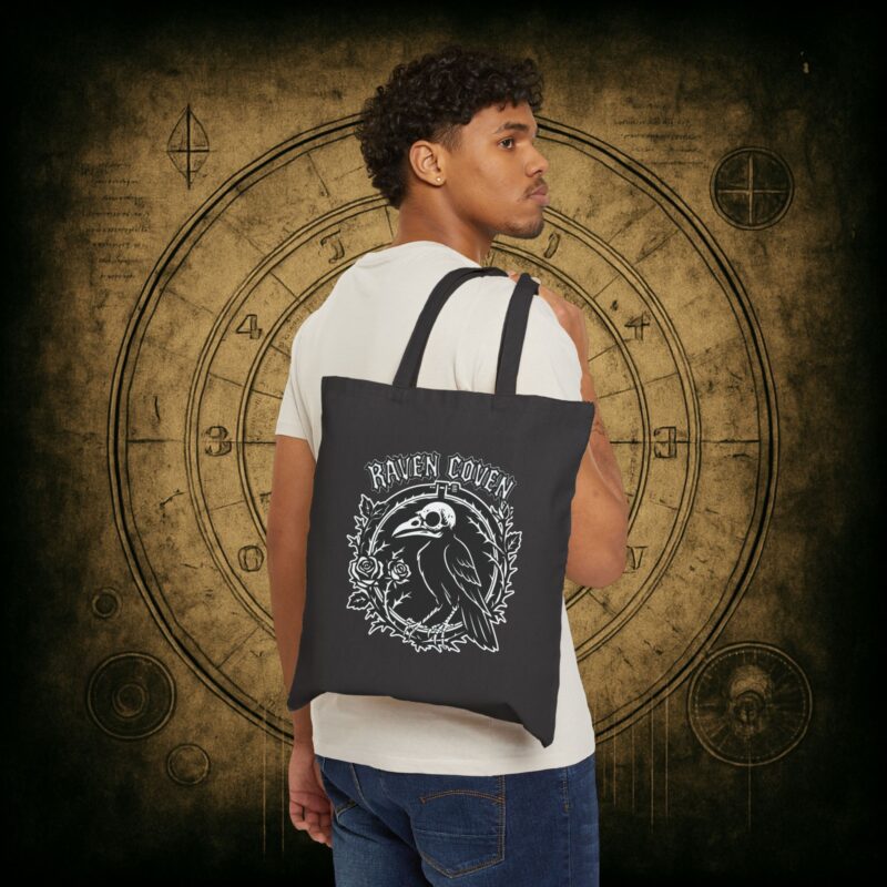 Raven of the Coven Tote Bag - Image 2