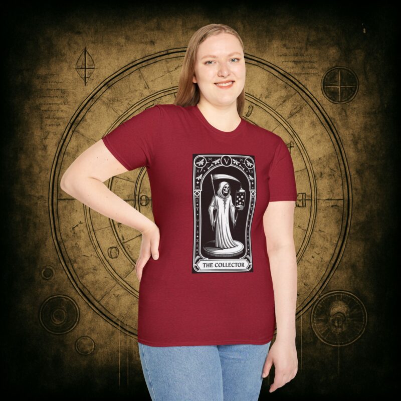 The Collector Tarot Unisex T-shirt - Image 75