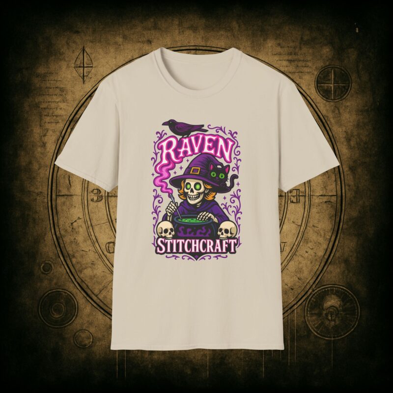 Raven Stitch Craft Brewing Unisex T-Shirt - Image 22