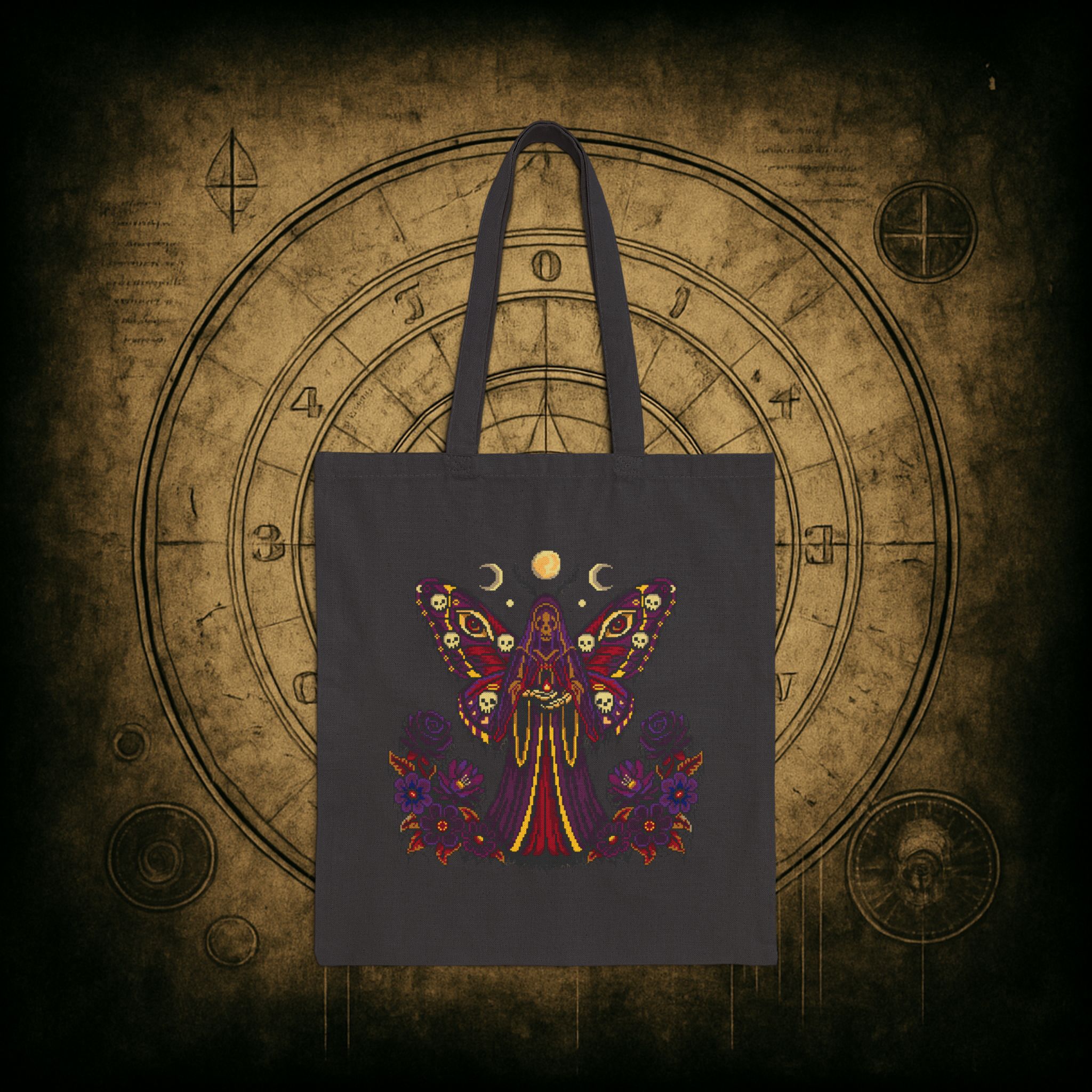 Death Moth Dusk Tote Bag