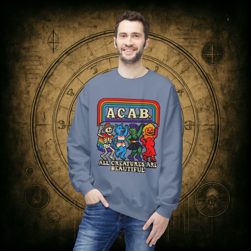 All Creatures are Beautiful Unisex Sweatshirt - Image 27