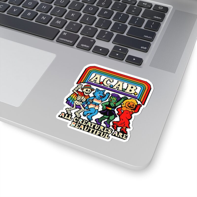 All Creatures Are Beautiful Kiss-Cut Sticker - Image 14