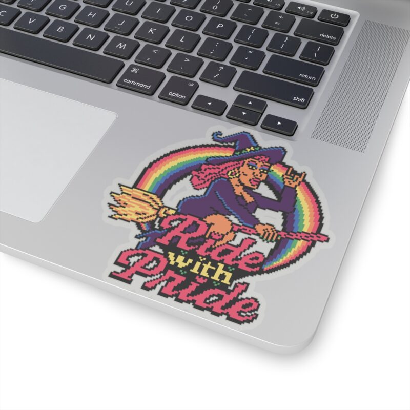 Ride with Pride Kiss-Cut Sticker - Image 17