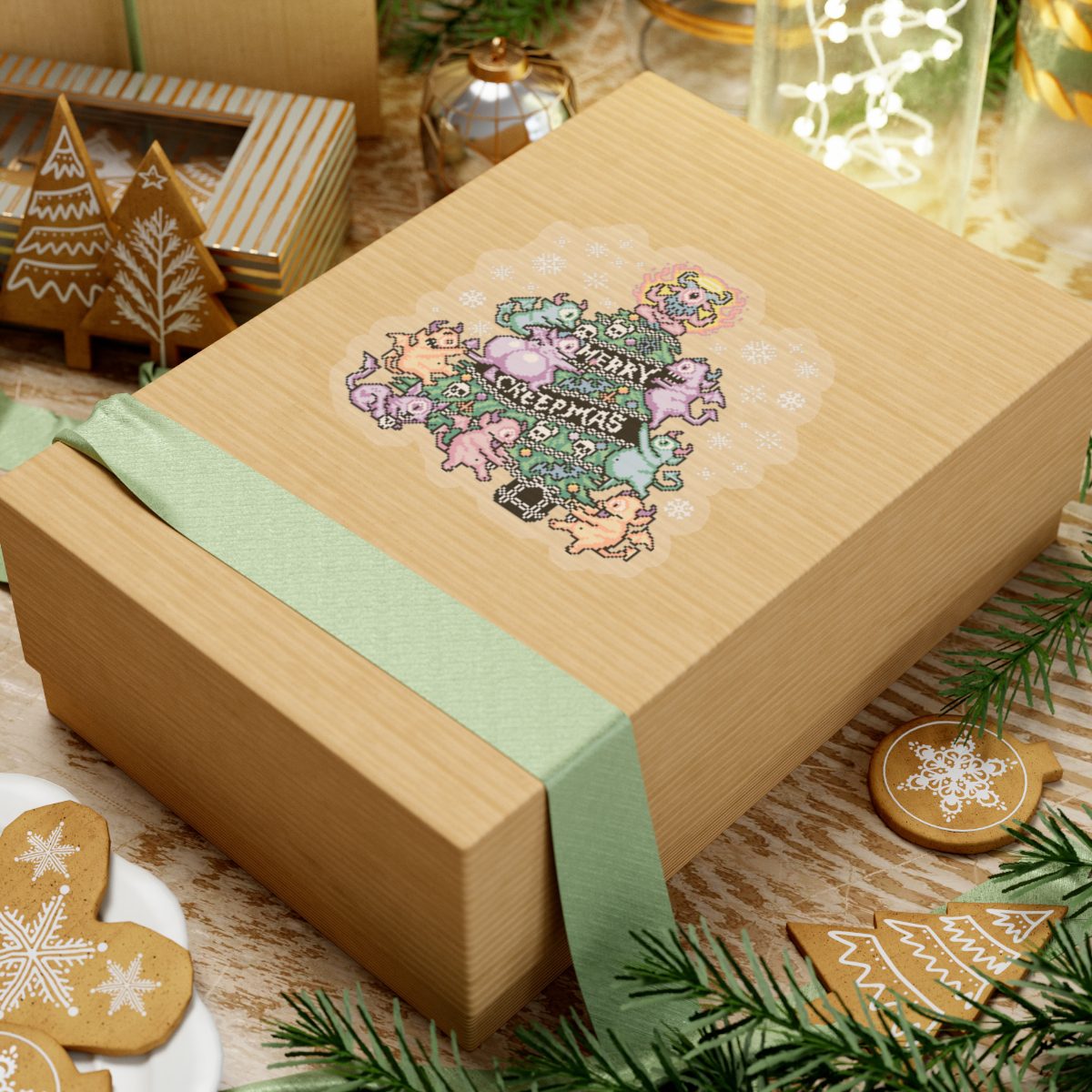 Merry Creepmas Kiss-Cut Sticker - Image 18