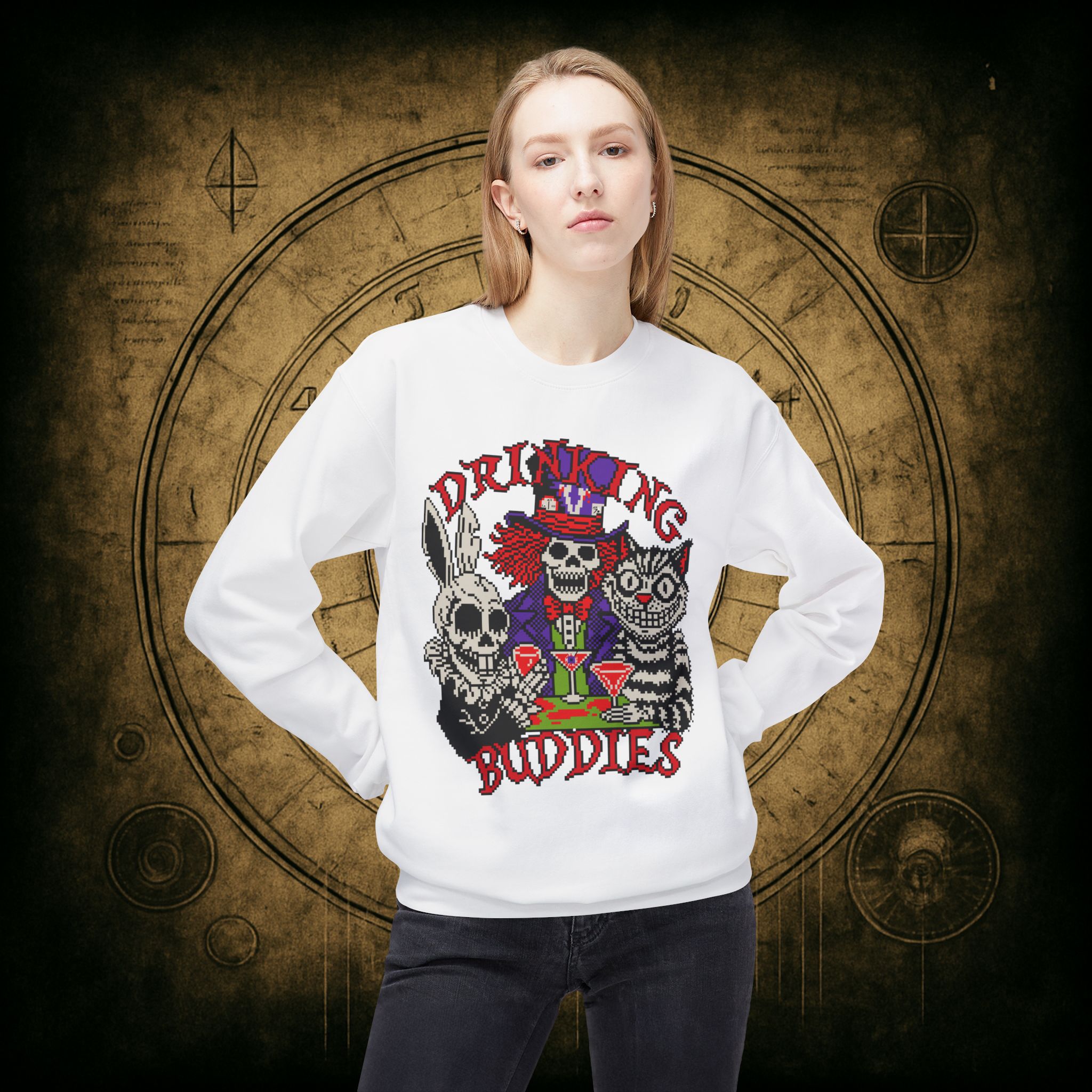 Drinking Buddies Sweatshirt - Image 14