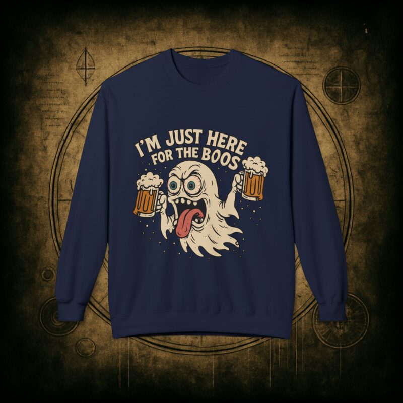 Here for the Boos Unisex Softstyle Sweatshirt - Image 34