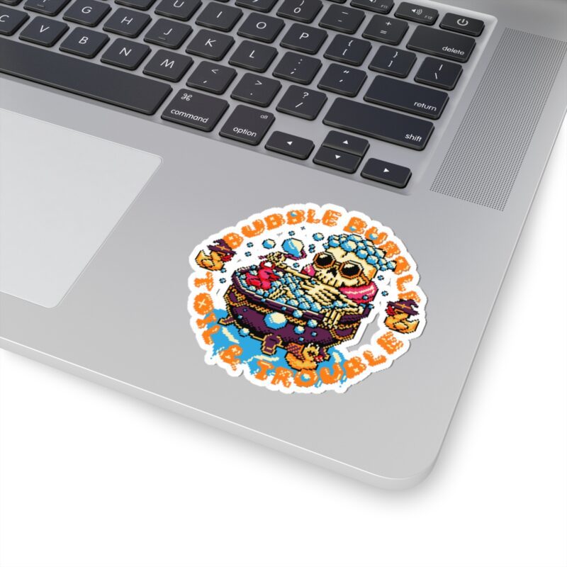 Bubble Bubble Kiss-Cut Sticker - Image 14