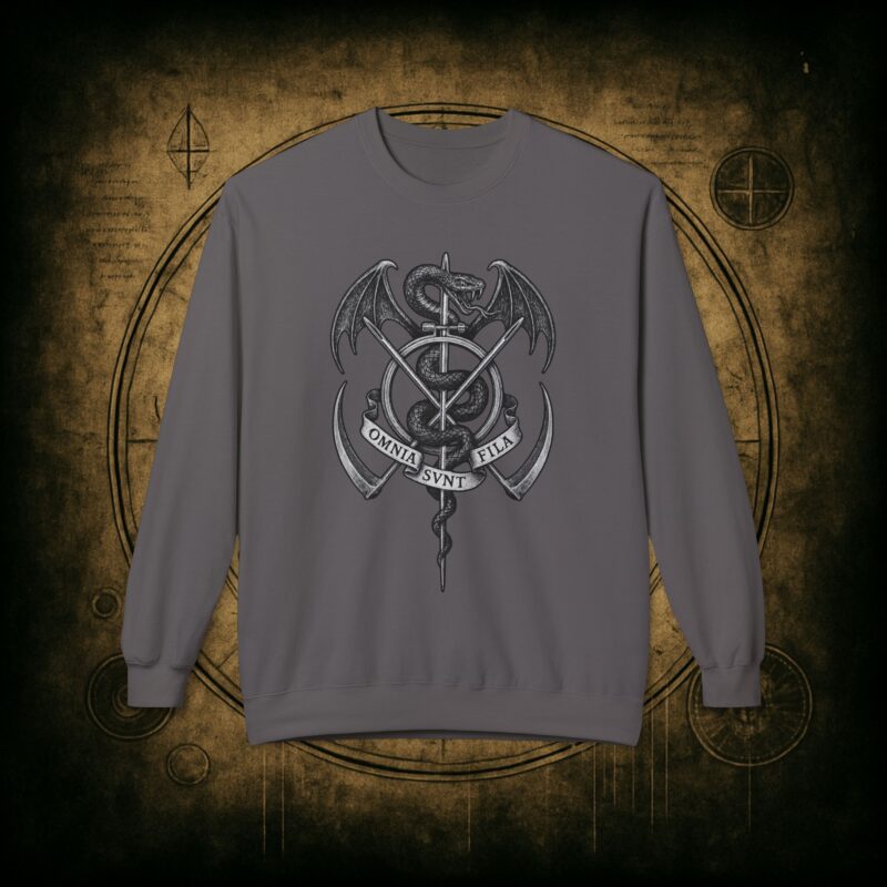 Omnia Sunt Fila Unisex Sweatshirt - Image 28